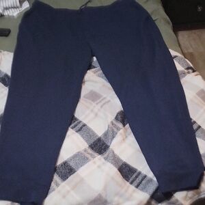 Athletic Works Men's Dark Blue Joggers